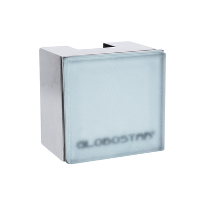 GloboStar® CYBOLITHOS 60366 Χωνευτό Φωτιστικό Σποτ Δαπέδου LED 2W 270lm 120° DC 24V Αδιάβροχο IP68 IK06 Μ10 x Π10 x Υ8cm 6000K Dimmable - Tempered Γαλακτερό Γυαλί & Ανοξείδωτο Ατσάλι - Bridgelux Chip - 3 Χρόνια Εγγύηση