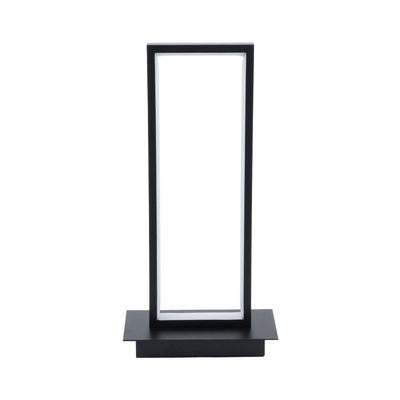 GloboStar® CORNELIE 60460 Επιτραπέζιο Φωτιστικό LED CCT 18W 1980lm 200° AC 220-240V - Εναλλαγή Φωτισμού μέσω Διακόπτη On/Off All In One Ψυχρό 6000k+Φυσικό 4500k+Θερμό 2700k Μ18 x Π10 x Υ36cm - Mαύρο - 3 Χρόνια Εγγύηση