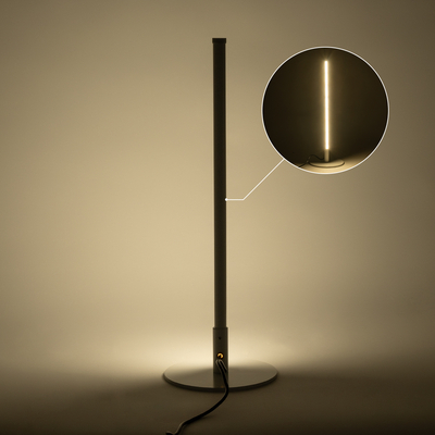 GloboStar® DALUMA 60468 Επιτραπέζιο Φωτιστικό LED CCT 8W 880lm 200° AC 220-240V - Εναλλαγή Φωτισμού μέσω On/Off All In One Ψυχρό 6000k+Φυσικό 4500k+Θερμό 2700k Μ15 x Π15 x Υ46cm - Λευκό - 3 Χρόνια Εγγύηση