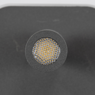 GloboStar® LADY-O 61365 Μοντέρνο Φωτιστικό Τοίχου - Απλίκα Ξενοδοχείου Bed Side LED 10W 1000lm 36° & 360° AC 220-240V - Reading Light & Κρυφός Φωτισμός - Φορτιστής USB 3A - Μ10.5 x Π10 x Υ18.5cm - Φυσικό Λευκό 4500K - Γκρι Ανθρακί - 3 Χρόνια Εγγύηση