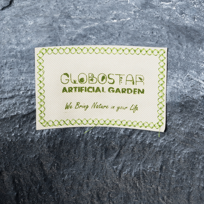 GloboStar® Artificial Garden ALCAZAR 20777 Επιδαπέδιο Πολυεστερικό Τσιμεντένιο Κασπώ Γλάστρα - Flower Pot Γκρι Φ51 x Υ71cm