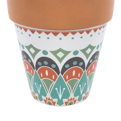 GloboStar® Artificial Garden SUCCULENT ECHEVERIA 21049 Διακοσμητικό Φυτό Παχύφυτο Εχεβέρια Υ14cm