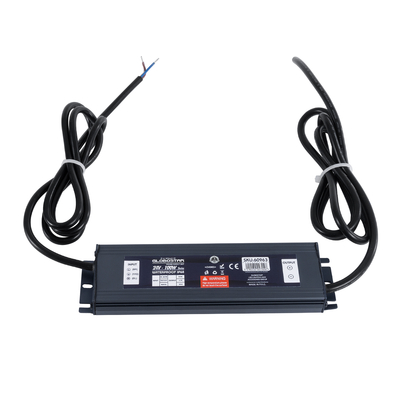 GloboStar® 60963 Αδιάβροχο Τροφοδοτικό SELV για Προϊόντα Φωτισμού LED 100W 4.17A - AC 220-240V σε DC 24V με 1.2m VDE Καλώδιο Παροχής & Εξόδου Τροφοδοσίας - Αδιάβροχο IP68 - M20 x W5 x H2cm  - 3 Χρόνια Εγγύηση