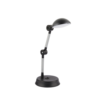 GloboStar® CARTA 202-0061 Μοντέρνο Επιτραπέζιο Φωτιστικό LED 6W 540lm 120° AC220-240V IP20 Ψυχρό Λευκό 6000K Μαύρο Πλαστικό - Μ20 x Π14.5 xΥ33cm  - 2 Χρόνια Εγγύηση