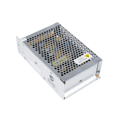 GloboStar® 73044 Μεταλλικό Τροφοδοτικό PELV για Προϊόντα LED 150W 6.25A - AC 220-240V σε DC 24V - IP20 Μ16 x Π10 x Υ4.8cm - 3 Χρόνια Εγγύηση
