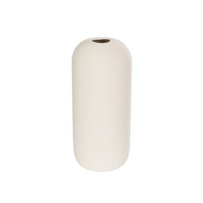 GloboStar® Artificial Garden BLANCO 21247 Διακοσμητική Κεραμική Γλάστρα Γκρι Π18 x Μ18 x Υ16 cm