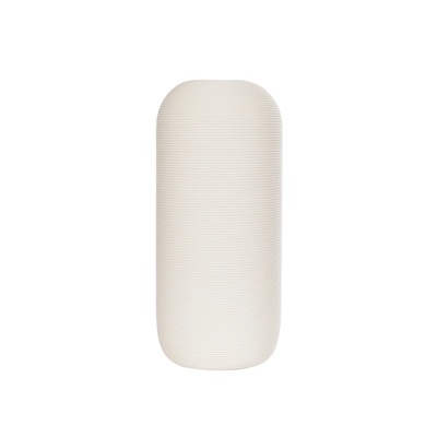 GloboStar® Artificial Garden BLANCO 21247 Διακοσμητική Κεραμική Γλάστρα Γκρι Π18 x Μ18 x Υ16 cm