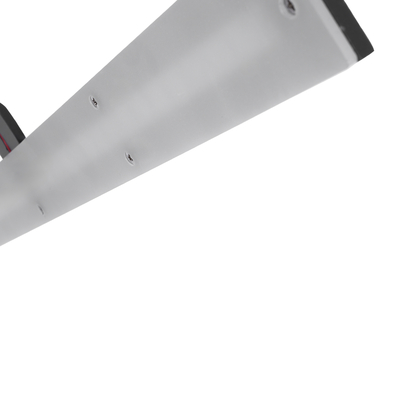 GloboStar® MIRROR 60516 Φωτιστικό Τοίχου - Απλίκα LED 14W 1680lm 120° AC 85-265V IP54 Φυσικό Λευκό 4500K Γκρι Μέταλλο - Μ58 x Π15 x Υ6cm - 2 Xρόνια Εγγύηση