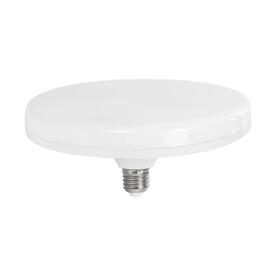 GloboStar® 60072 Λάμπα LED E27 UFO F220 32W 230V 3200lm 180° AC 220-240V IP20 Ψυχρό Λευκό 6000K - Μ22 x Π22 x Υ7cm - 3 Χρόνια Εγγύηση