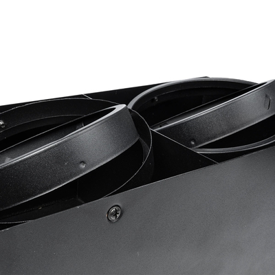 GloboStar® MAGMA 60627 Μοντέρνο Φωτιστικό Οροφής Σποτ Δίφωτο 2 x GU10 IP20 Μαύρο Αλουμίνιο - Μ30 x Π15 x Υ13cm