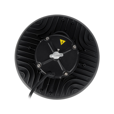 GLOBOSTAR® INDUSTRY 61705 Βιομηχανικό Φωτιστικό Καμπάνα High Bay UFO Τεχνολογίας Smart Group Linkable Control System 2.4Ghz με Αισθητήρα Κίνησης Microwave LED 150W 22500lm SDCM