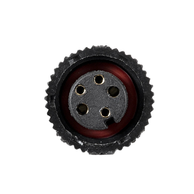 GloboStar® 90777 Καλώδιο Τροφοδοσίας από DC Male σε Ατερμάτιστο Καλώδιο για RGB Spot & Wall Washer Μαύρο Μ1.5 x Π1.5 x Y20cm