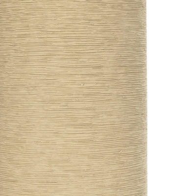 GloboStar® Artificial Garden VALENCIA 21246 Διακοσμητικό Κεραμικό Βάζo Μπεζ Π10 x Μ10 x Υ33 cm