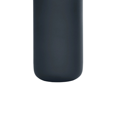 GloboStar® Artificial Garden MYSTIQUE 21275 Διακοσμητικό Κεραμικό Βάζo Γκρι Π7 x Μ7 x Υ20cm