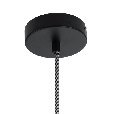 GloboStar® TRIBECA 01321 Μοντέρνο Κρεμαστό Φωτιστικό Καμπάνα Μονόφωτο 1 x E27 IP20 Γκρι Τσιμέντο - Μ20 x Π20 x Υ26cm