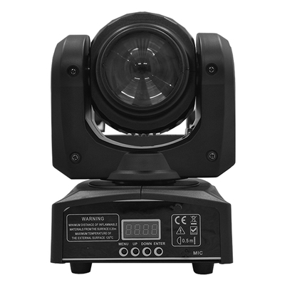 Επαγγελματική Κινούμενη Ρομποτική Διπλή Κεφαλή Beam CREE LED 10W & SPOT 4x10W 230V DMX512 RGBW GloboStar 51136