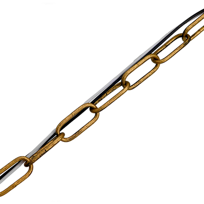 GloboStar® ETOILE 00987 Vintage Κρεμαστό Φωτιστικό Μπάλα Μονόφωτο 1 x E27 IP20 Μπρούτζινο & Χρυσό Μέταλλο με Μελί Γυαλί - Μ28 x Π28 x Y38cm