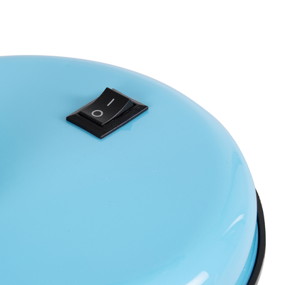 GloboStar® STUDENT BLUE 01532 Μοντέρνο Επιτραπέζιο Φωτιστικό Γραφείου Μονόφωτο 1 x E27 Θαλασσί με Λευκό Μεταλλικό με Διακόπτη ΟN/OFF Καμπάνα Φ12 x Υ32cm