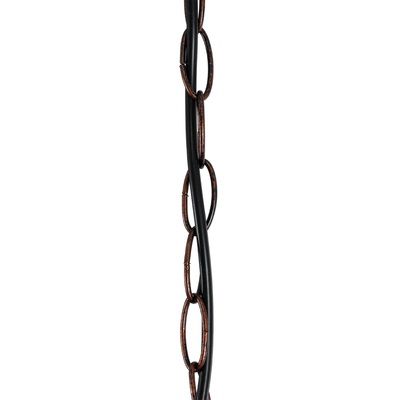 GloboStar® HARROW 01572 Vintage Κρεμαστό Φωτιστικό Kαμπάνα Μονόφωτο 1 x E27 IP20 Χάλκινο Μέταλλο - Μ33 x Π33 x Υ26cm