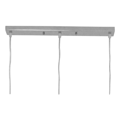 GloboStar® BOUQUET 01671 Μοντέρνο Κρεμαστό Φωτιστικό Μπάλα Τρίφωτο 3 x E27 IP20 Χρυσό Μέταλλο με Διάφανο Κρύσταλλο - Μ64 x Π18 x Υ24cm