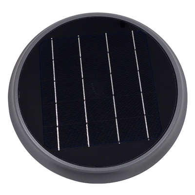 Αυτόνομο Αδιάβροχο IP65 Ηλιακό Φωτοβολταϊκό Φωτιστικό Τοίχου 26x37x26cm LED 10W με Αισθητήρα Νυχτός Ψυχρό Λευκό 6000k GloboStar 12125