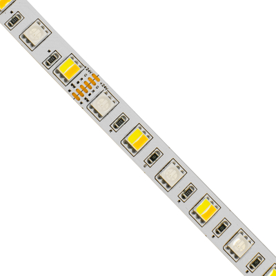 GloboStar® 70266 Ταινία LED SMD 5050 RGBW + WW 5m 18W/m 72LED/m 120° DC 24V IP20 1150lm/m Ψυχρό Λευκό 6000k & 1050lm/m Θερμό Λευκό 3000k & 900lm/m RGB