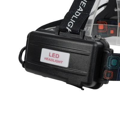 GloboStar® 79057 Φακός Κεφαλής Επαναφορτιζόμενος LED CREE XML2-T6 Chip 30 Watt 3000lm με 2 x 18650 Μπαταρίες 6000mAh Ψυχρό Λευκό 6000K