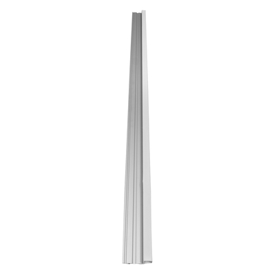 GloboStar® STAIR-PROFILE 70823-1M Προφίλ Αλουμινίου - Βάση & Ψύκτρα Ταινίας LED με Λευκό Γαλακτερό Κάλυμμα - Χρήση σε Σκαλοπάτια - Πατητό Κάλυμμα - Ασημί - 1 Μέτρο - Μ100 x Π6 x Υ2.1cm