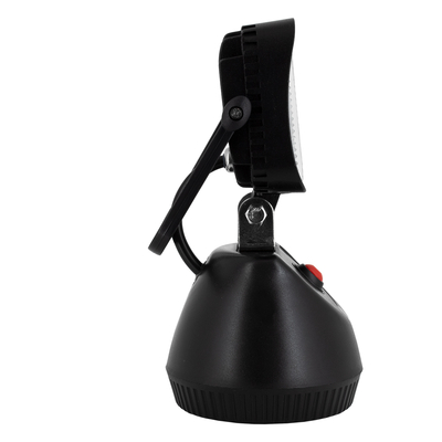 GloboStar® 79036 Φορητός Επαναφορτιζόμενος Προβολέας Εργασίας LED CREE XML2-T6 Chip 25W 2500lm με 3 Modes & με Καλώδιο Φόρτισης για Αυτοκίνητο & Πρίζας Αδιάβροχος IP54 Ψυχρό Λευκό 6000K