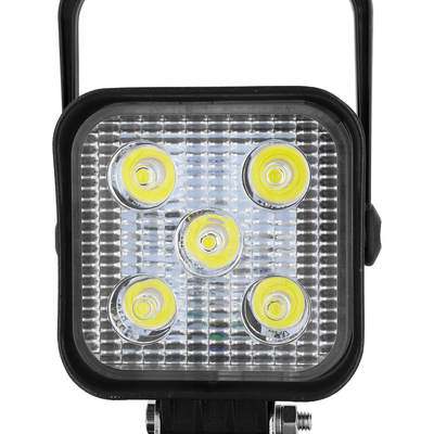 GloboStar® 79036 Φορητός Επαναφορτιζόμενος Προβολέας Εργασίας LED CREE XML2-T6 Chip 25W 2500lm με 3 Modes & με Καλώδιο Φόρτισης για Αυτοκίνητο & Πρίζας Αδιάβροχος IP54 Ψυχρό Λευκό 6000K