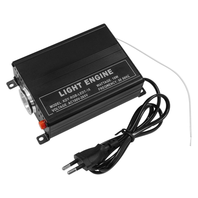 GloboStar® 79614 Κιτ Οπτικής Ίνας Optical Fiber LED 16W AC 230V με 280 Τεμ Οπτικής Ίνας Πάχους 1mm x Μήκους 2M και Ασύρματο Χειριστήριο RGBW