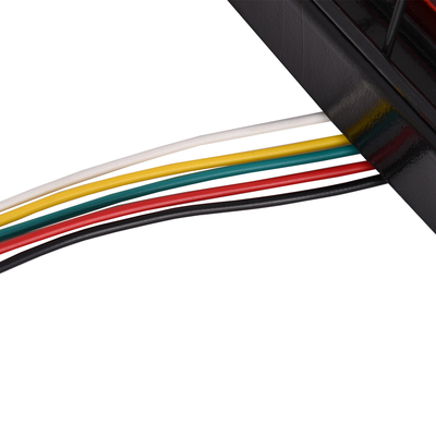 GloboStar® 79928 Πίσω Φανάρι Τρέιλερ 36 LED 12V με Μεταλλικό Πλέγμα Προστασίας Universal Αδιάβροχο IP66 Πορτοκαλί - Κόκκινο - Λευκό 6000K