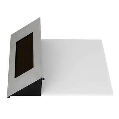 GloboStar® 71485 Αυτόνομο Ηλιακό Φωτιστικό LED SMD 1W 40lm με Ενσωματωμένη Μπαταρία 600mAh - Φωτοβολταϊκό Πάνελ με Αισθητήρα Ημέρας-Νύχτας για Αρίθμηση Διεύθυνσης Δρόμου Αδιάβροχο IP65 Ψυχρό Λευκό 6000K