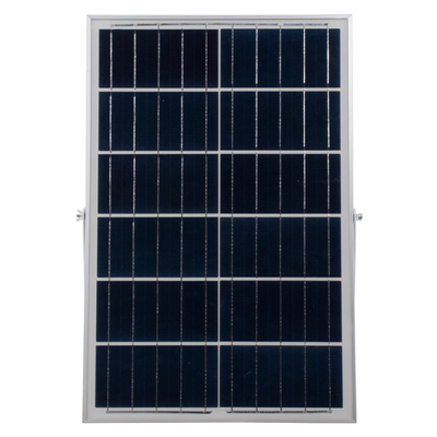 GloboStar® HERMES 71557 Αυτόνομος Ηλιακός Προβολέας LED SMD 100W 8000lm με Ενσωματωμένη Μπαταρία 15000mAh - Φωτοβολταϊκό Πάνελ με Αισθητήρα Ημέρας-Νύχτας και Ασύρματο Χειριστήριο RF 2.4Ghz Αδιάβροχος IP67 Ψυχρό Λευκό 6000K - 3 Χρόνια Εγγύηση