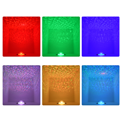 GloboStar® 79604 Λευκό Επιτραπέζιο Διακοσμητικό Φωτιστικό Ειδικών Εφε NIGHT SKY GALAXY 3D LED 10W DC 5V 2200mAh Επαναφορτιζόμενο με Bluetooth Speaker - Sound Activated - Καλώδιο Τροφοδοσίας USB και Ασύρματο Χειριστήριο RF 2.4Ghz Πολύχρωμo RGB Dimmable