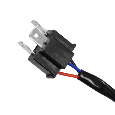 GloboStar® 84050 Καλωδίωση - Πλεξούδα για Λάμπες Xenon H4 H/L DC 12V 35/55W Bi-Xenon Διπλής Σκάλας Φωτισμού Αδιάβροχη IP65