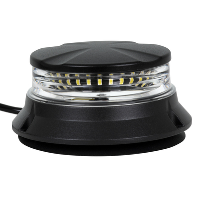 GloboStar® 85172 PRO Series Φάρος Σήμανσης Οχήματος Ασθενοφόρου για Αυτοκίνητα & Φορτηγά 6 Προγραμμάτων Φωτισμού STROBE LED SMD 3030 48W DC 10-30V Αδιάβροχος IP66 Ψυχρό Λευκό 6000K