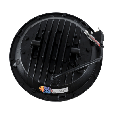 GloboStar® 85417 Σετ 2 x Φανάρια JEEP WRANGLER 7'' Ιντσών Βασικού Φωτισμού H/L με Ring Light DRL & Φλας LED CREE CXB COB 75W 12000lm DC 10-30V Αδιάβροχα IP67 Ψυχρό Λευκό 6000K