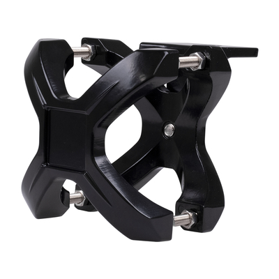 GloboStar® 85556 ΣΕΤ 2 Βάσεις Στήριξης για Μπάρες - Προβολάκια LED Rollbar JEEP BAR Holder - Brackets - 2.25 έως 3 Inches Universal