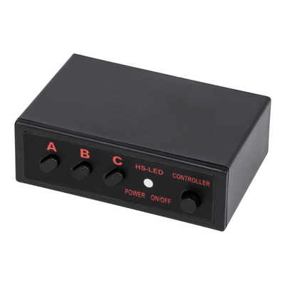 GloboStar® 85002 PRO Series ΣΕΤ 2 x Μπάρες Σήμανσης Οχήματος Αστυνομίας για Αυτοκίνητα & Φορτηγά 3 Προγραμμάτων Φωτισμού STROBE LED HIGH POWER 6W DC 10-30V Αδιάβροχο IP65 Μπλε