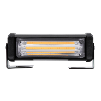 GloboStar® 85027 PRO Series ΣΕΤ 2 x Μπάρες Σήμανσης Οχήματος Οδικής Βοήθείας για Αυτοκίνητα & Φορτηγά 13 Προγραμμάτων Φωτισμού LED CREE CXB COB 8W DC 10-30V Αδιάβροχο IP65 Πορτοκαλί