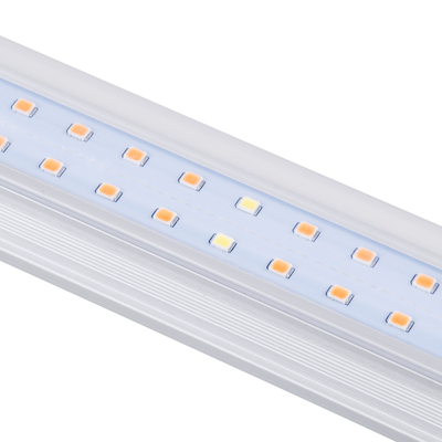 GloboStar® 85963 Linear Grow Light Full Spectrum LED Γραμμικό Φωτιστικό Ανάπτυξης Φυτών Θερμοκηπίου 120cm SMD 2835 80W 160° AC230V IP54 Εσωτερικού Χώρου για Κάλυψη Επιφάνειας 1.2m x 1.2m Πλήρους Φάσματος Φωτισμού