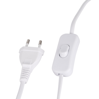 GloboStar® MOUSE 00679 Μοντέρνο Επιτραπέζιο Φωτιστικό Πορτατίφ Λαμπατέρ Μονόφωτο με Ντουί 1 x E12 AC 230V Λευκό Πλαστικό Μ12 x Π4 x Υ10cm