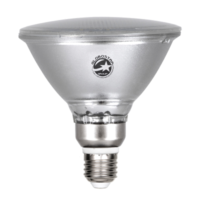 GloboStar® 60231 Λάμπα LED E27 PAR38 Κήπου Σκληρού Υάλου 18W 1200lm 60° AC 220-240V IP65 Φ12 x Υ13cm Μπλε - 3 Years Warranty