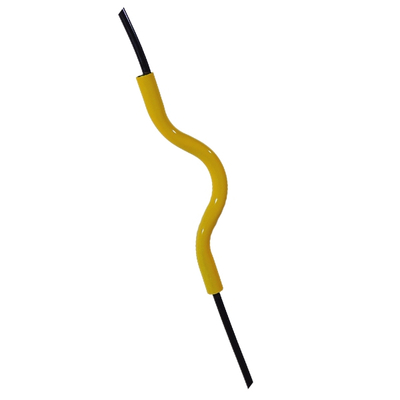 GloboStar® LIBBY 01097-1 Παιδικό Κρεμαστό Φωτιστικό Ανάρτηση Μονόφωτο 1 x E27 IP20 Κίτρινο Μέταλλο - Μ31 x Π31 x Υ16cm