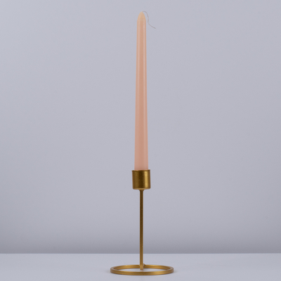 GloboStar® PINK-ORCHID 35205 ΣΕΤ 4 Αρωματικά Κεριά Κηροπηγίου Παραφίνης με Άρωμα Άγρια Ορχιδέα Σομόν Μ2 x Π2 x Υ25cm