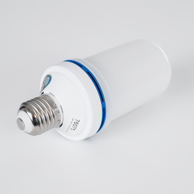 GloboStar® 76075 Λάμπα LED E27 Summer Flame Flickering Fire Burning Effect Peaceful Romantic and Relax 9W 450lm 320° AC 85-265V με 4 Λειτουργίες Εφέ και Αναστροφή Φλόγας Θερμό Λευκό 1800K