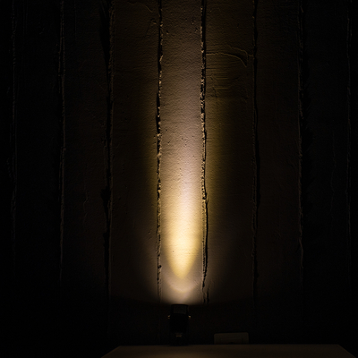 GLOBOSTAR® SPOT-TOLA 90631 Αρχιτεκτονικό Σποτ Φωτισμου LED 1W 110lm 10° DC 24V Αδιάβροχο IP65 Θερμό Λευκό 2700K Dimmable - Γκρι Ανθρακί - Μ5 x Π5 x Υ9cm - 3 Χρόνια Εγγύηση