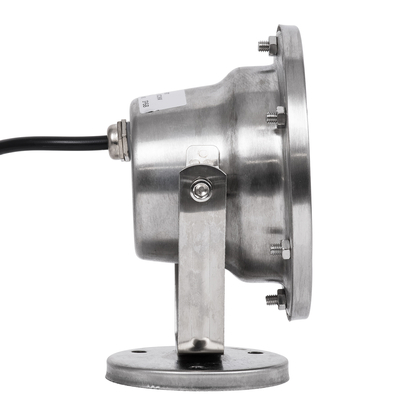 GLOBOSTAR® UNDERWATER-DINA 90676 Υποβρύχιος Προβολέας Σποτ για Σιντριβάνια/Πισίνες LED 6W 660lm 30° DC 24V Αδιάβροχο IP68 Θερμό Λευκό 2700K Dimmable - Ανοξείδωτο Ατσάλι 304 - Μ12 x Π12 x Υ14cm - 3 Χρόνια Εγγύηση