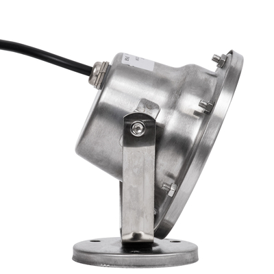 GLOBOSTAR® UNDERWATER-DINA 90676 Υποβρύχιος Προβολέας Σποτ για Σιντριβάνια/Πισίνες LED 6W 660lm 30° DC 24V Αδιάβροχο IP68 Θερμό Λευκό 2700K Dimmable - Ανοξείδωτο Ατσάλι 304 - Μ12 x Π12 x Υ14cm - 3 Χρόνια Εγγύηση